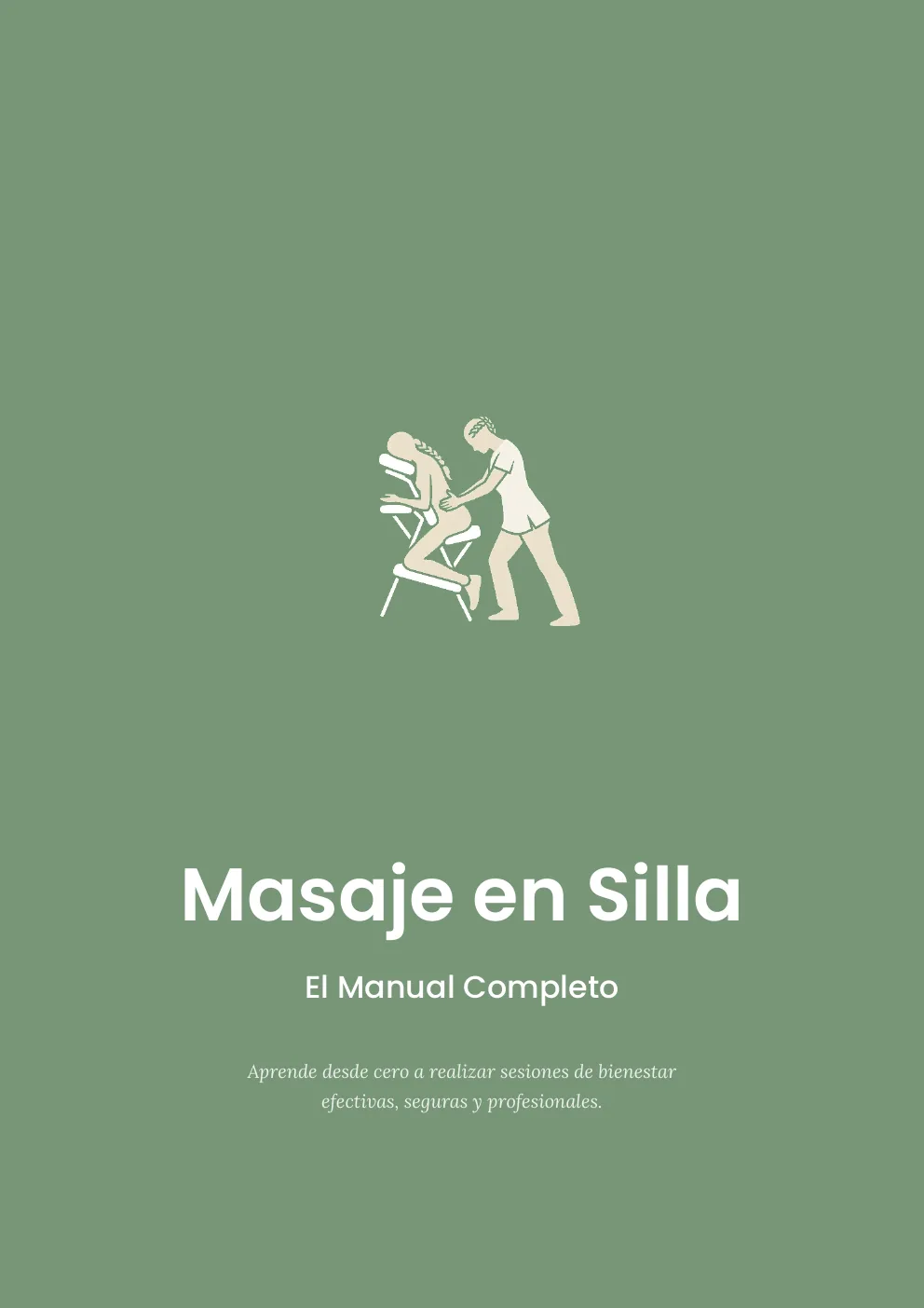 Portada de Masaje en Silla: El Manual Completo